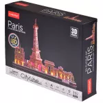 3D пазл с LED-подсветкой: Париж (115 деталей) 3D пазл с LED-подсветкой: Париж (115 деталей) картинка 370993 - МосИгра